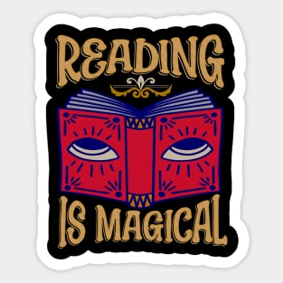 Reading Lover Sticker